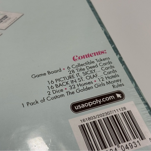 NWT The Golden Girls Monopoly - Factory Sealed - Picture 10 of 14